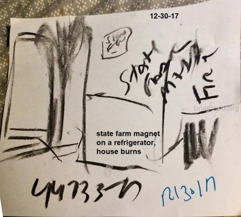 9789 30 December 2017 1 - State Farm Magnet On A Refrigerator, House Burns - Dream Number 9789 30 December 2017 1  - Arc...
State Farm Magnet On A Refrigerator, House Burns - Dream Number 9789 30 December 2017 1  - Archive.Org @  http://Bit.Ly/2n64pmd
