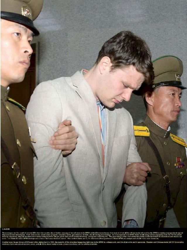 Otto Warmbier Hidden Messages 1 Brianladd Org 1 - These Images Are the Result of Several Dd's From Few Months About...
These Images Are the Result of Several Dd's From Few Months About 'hidden Messages' and All Seem to Be Dprk Related. Everyone Knows That Most of, if Not All the Official Media Released by the Dprk Is Mainly Propaganda Designed Disprove Current Stereotypes. From Fake Stores, Construction Projects, Hospitals, Farms, Gas Stations, Fat Kids...it's All One Big Sound Stage. So if It's Reported That Dprk Media Is Still Using Camera Equipment From the 1970's (Which Recently Happened), They Will Do Whatever It Takes to Import These 'illegal' Goods and Prove America Is Wrong...and Guess What They Did. The Good Thing Is That I Don't Think They Really Understand What 4k Resolutions and Above Can Revel... I Do Think the Latest Dprk Hostage and a Few of Kim's New Generals Do Too. Here Is What I Have So Far, I'm Download All Images From 6 Official Dprk Site Tonight and Should Have More Tomorrow. Another Note: as Per Dozen of Dd's and Video Dating Back to 2012, the Majority of the Atrocities Happening Right Now in the Dprk Is Underground ..and It's All About to End in Genocide. Russian and Chinese Made (Dd 2014) Tunneling Machines Have Carved Out Massive Areas, and All of It Is About Ready to Burn...please Search My Site for Additional Details. Brian
